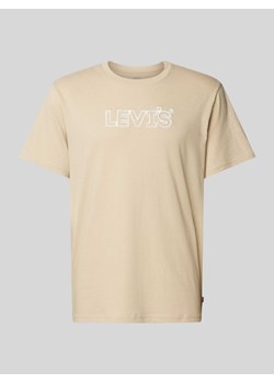 T-shirt o luźnym kroju z nadrukiem z logo ze sklepu Peek&Cloppenburg  w kategorii T-shirty męskie - zdjęcie 173583944
