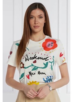 Weekend MaxMara T-shirt | Regular Fit ze sklepu Gomez Fashion Store w kategorii Bluzki damskie - zdjęcie 173584212