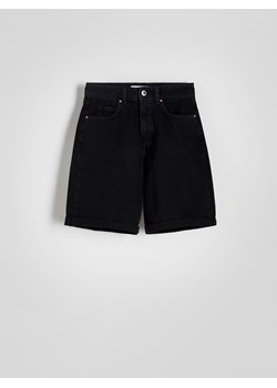 Reserved - Jeansowe szorty - czarny ze sklepu Reserved w kategorii Szorty - zdjęcie 173584903