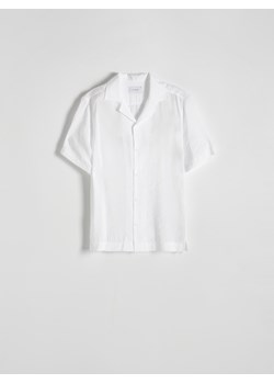 Reserved - Koszula comfort z modalem - biały ze sklepu Reserved w kategorii Koszule męskie - zdjęcie 173584924