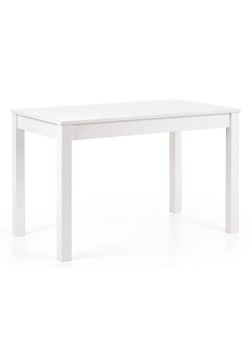 Biały prostokatny stół skandynawski - Klaris ze sklepu Edinos.pl w kategorii Stoły - zdjęcie 173585422