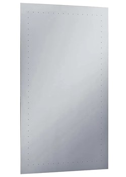 Ścienne lustro łazienkowe z oświetleniem LED 60 x 100 cm W1-H80 ze sklepu Edinos.pl w kategorii Lustra - zdjęcie 173585882