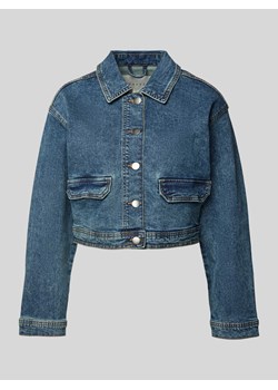 Kurtka jeansowa z kieszeniami z patkami ze sklepu Peek&Cloppenburg  w kategorii Kurtki damskie - zdjęcie 173587093