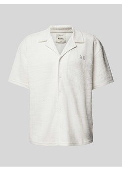 Koszula casualowa z fakturowanym wzorem ze sklepu Peek&Cloppenburg  w kategorii Koszule męskie - zdjęcie 173587150