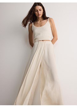 Reserved - Spodnie culotte - złamana biel ze sklepu Reserved w kategorii Spódnice - zdjęcie 173588261