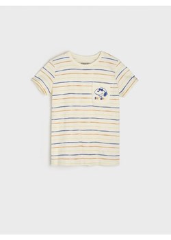Sinsay - Koszulka Snoopy - kremowy ze sklepu Sinsay w kategorii T-shirty chłopięce - zdjęcie 173588951
