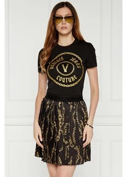 Versace Jeans Couture T-shirt | Slim Fit ze sklepu Gomez Fashion Store w kategorii Bluzki damskie - zdjęcie 173589492
