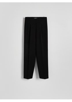 Reserved - Spodnie z kantem - czarny ze sklepu Reserved w kategorii Spodnie damskie - zdjęcie 173590234