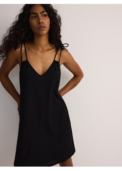 Reserved - Sukienka mini na ramiączkach - czarny ze sklepu Reserved w kategorii Sukienki - zdjęcie 173590320
