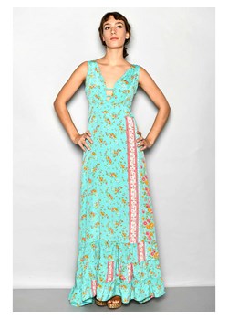H.H.G. Sukienka w kolorze turkusowym ze wzorem ze sklepu Limango Polska w kategorii Sukienki - zdjęcie 173590572