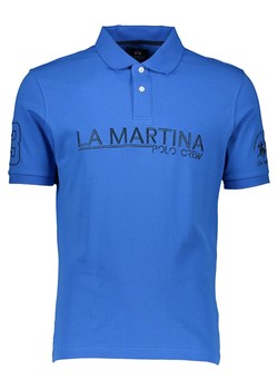 La Martina Koszulka polo w kolorze niebieskim ze sklepu Limango Polska w kategorii T-shirty męskie - zdjęcie 173590731