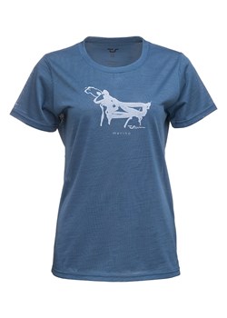 ROCK EXPERIENCE Koszulka funkcyjna w kolorze niebieskim ze sklepu Limango Polska w kategorii Bluzki damskie - zdjęcie 173593731