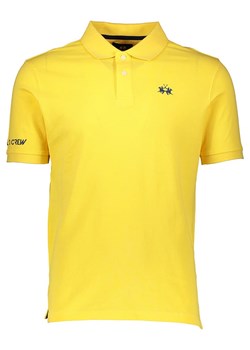 La Martina Koszulka polo w kolorze żółtym ze sklepu Limango Polska w kategorii T-shirty męskie - zdjęcie 173594411