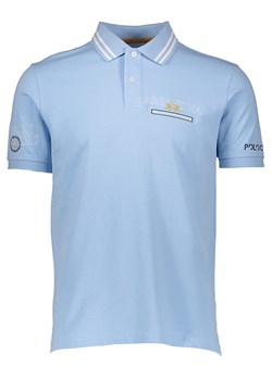 La Martina Koszulka polo w kolorze błękitnym ze sklepu Limango Polska w kategorii T-shirty męskie - zdjęcie 173594431