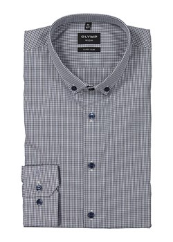 OLYMP Koszula &quot;No 6 six&quot; - Super Slim fit - w kolorze granatowo-białym ze sklepu Limango Polska w kategorii Koszule męskie - zdjęcie 173594863