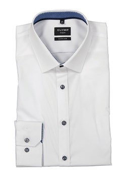 OLYMP Koszula &quot;No 6 six&quot; - Super Slim fit - w kolorze białym ze sklepu Limango Polska w kategorii Koszule męskie - zdjęcie 173594864