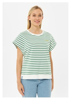 Derbe Koszulka w kolorze zielono-kremowym ze sklepu Limango Polska w kategorii Bluzki damskie - zdjęcie 173594950