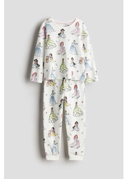 H & M - Dżersejowa piżama - Biały ze sklepu H&M w kategorii Piżamy dziecięce - zdjęcie 173595220