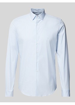 Koszula biznesowa o kroju slim fit z kołnierzykiem typu kent model ‘Bari’ ze sklepu Peek&Cloppenburg  w kategorii Koszule męskie - zdjęcie 173595283