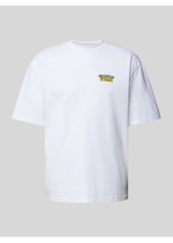 T-shirt o kroju oversized z nadrukiem z logo model ‘KORT’ ze sklepu Peek&Cloppenburg  w kategorii T-shirty męskie - zdjęcie 173595352