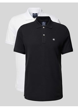 Koszulka polo o kroju regular fit z wyhaftowanym logo w zestawie 2 szt. ze sklepu Peek&Cloppenburg  w kategorii T-shirty męskie - zdjęcie 173599763
