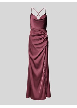 Sukienka wieczorowa z lejącym dekoltem ze sklepu Peek&Cloppenburg  w kategorii Sukienki - zdjęcie 173599774