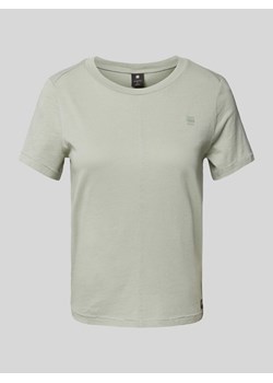 T-shirt z detalami z logo model ‘Front seam’ ze sklepu Peek&Cloppenburg  w kategorii Bluzki damskie - zdjęcie 173599941