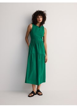 Reserved - Bawełniana sukienka maxi - wielobarwny ze sklepu Reserved w kategorii Sukienki - zdjęcie 173600962