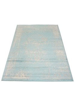 Turkusowy dywan nowoczesny - Mosani 4X ze sklepu Edinos.pl w kategorii Dywany - zdjęcie 173601681