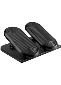 Czarny podnóżek pod biurko z funkcją fitness - Thomas - id: 41964 - marki Elior - 173602144 Czarny podnóżek pod biurko z funkcją fitness - Thomas ze sklepu Edinos.pl w kategorii Meble biurowe - zdjęcie 173602144