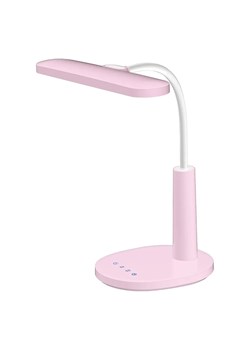 Różowa lampka biurkowa z funkcją przypomnienia o odpoczynku - A510-Iksa ze sklepu Edinos.pl w kategorii Lampy stołowe - zdjęcie 173602221