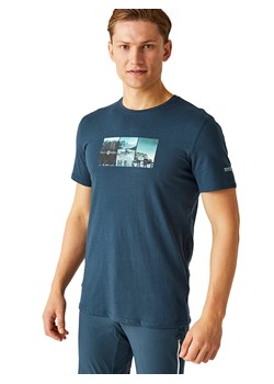 Regatta Koszulka funkcyjna &quot;Breezed IV&quot; w kolorze granatowym ze sklepu Limango Polska w kategorii T-shirty męskie - zdjęcie 173603800