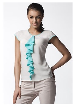 Awama Koszulka w kolorze kremowo-miętowym ze sklepu Limango Polska w kategorii Bluzki damskie - zdjęcie 173603884