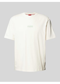 T-shirt z nadrukiem z logo model ‘Diqitee’ ze sklepu Peek&Cloppenburg  w kategorii T-shirty męskie - zdjęcie 173603940
