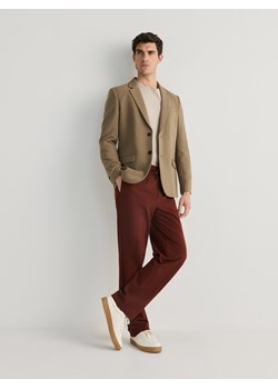 Reserved - Spodnie wide leg - brązowy ze sklepu Reserved w kategorii Spodnie męskie - zdjęcie 173604804
