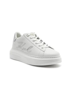 Karl Lagerfeld Skórzane sneakersy SIGNIA LACE ze sklepu Gomez Fashion Store w kategorii Buty sportowe damskie - zdjęcie 173605430