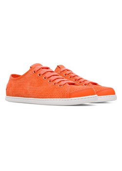 Camper Skórzane sneakersy w kolorze pomarańczowym ze sklepu Limango Polska w kategorii Trampki damskie - zdjęcie 173607272