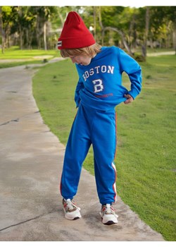 Sinsay - Spodnie dresowe jogger - niebieski ze sklepu Sinsay w kategorii Spodnie chłopięce - zdjęcie 173609624