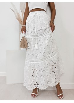 spódnica hatice biała uni ze sklepu UBRA w kategorii Spódnice - zdjęcie 173609954