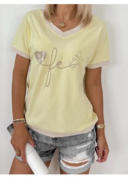 bluzka graz żółta one size ze sklepu UBRA w kategorii Bluzki damskie - zdjęcie 173610032