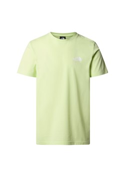 Koszulka męska The North Face S/S SIMPLE DOME zielona NF0A87NGO0F ze sklepu a4a.pl w kategorii T-shirty męskie - zdjęcie 173610561