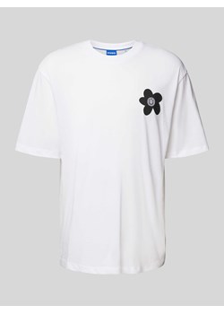 T-shirt z nadrukiem z logo i motywem model ‘Noretto’ ze sklepu Peek&Cloppenburg  w kategorii T-shirty męskie - zdjęcie 173611061