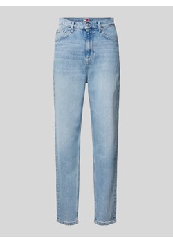 Jeansy o kroju ultra high tapered mom fit z 5 kieszeniami ze sklepu Peek&Cloppenburg  w kategorii Jeansy damskie - zdjęcie 173611162