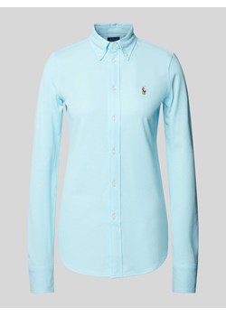 Bluzka z kołnierzykiem typu button down ze sklepu Peek&Cloppenburg  w kategorii Koszule damskie - zdjęcie 173611170