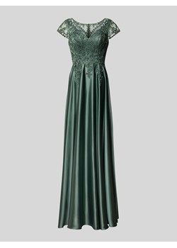 Sukienka wieczorowa obszyta ozdobnymi kamieniami ze sklepu Peek&Cloppenburg  w kategorii Sukienki - zdjęcie 173611332