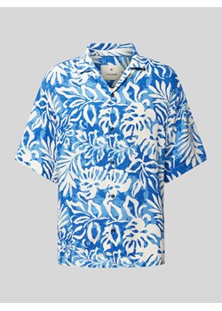 Koszula casualowa o kroju relaxed fit z kołnierzem z połami model ‘BLUREXTON’ ze sklepu Peek&Cloppenburg  w kategorii Koszule męskie - zdjęcie 173611352