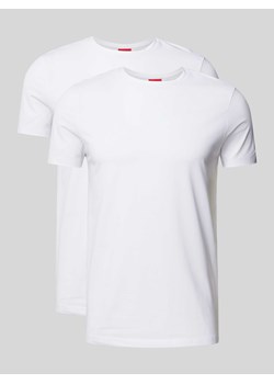 T-shirt w jednolitym kolorze ze sklepu Peek&Cloppenburg  w kategorii T-shirty męskie - zdjęcie 173611363