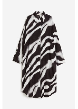 H & M - Szmizjerka oversize - Czarny ze sklepu H&M w kategorii Sukienki - zdjęcie 173611752