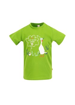 Blutsgeschwister Koszulka &quot;Kinderstark&quot; w kolorze zielonym ze sklepu Limango Polska w kategorii T-shirty chłopięce - zdjęcie 173612811