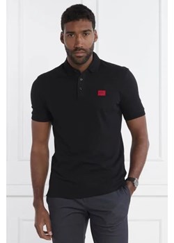 HUGO Polo Dereso232 | Slim Fit | pique ze sklepu Gomez Fashion Store w kategorii T-shirty męskie - zdjęcie 173614113